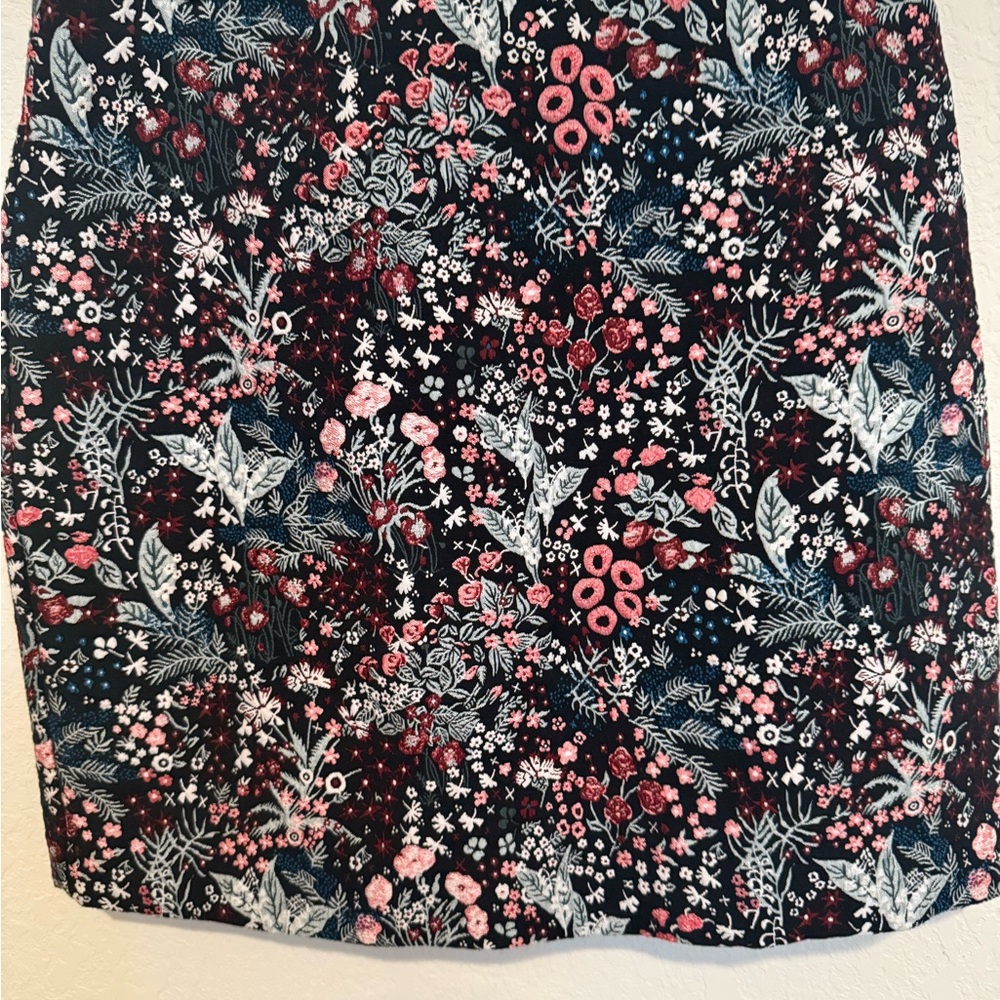 H&M Pink and Red Mini Pencil Skirt for Cocktail